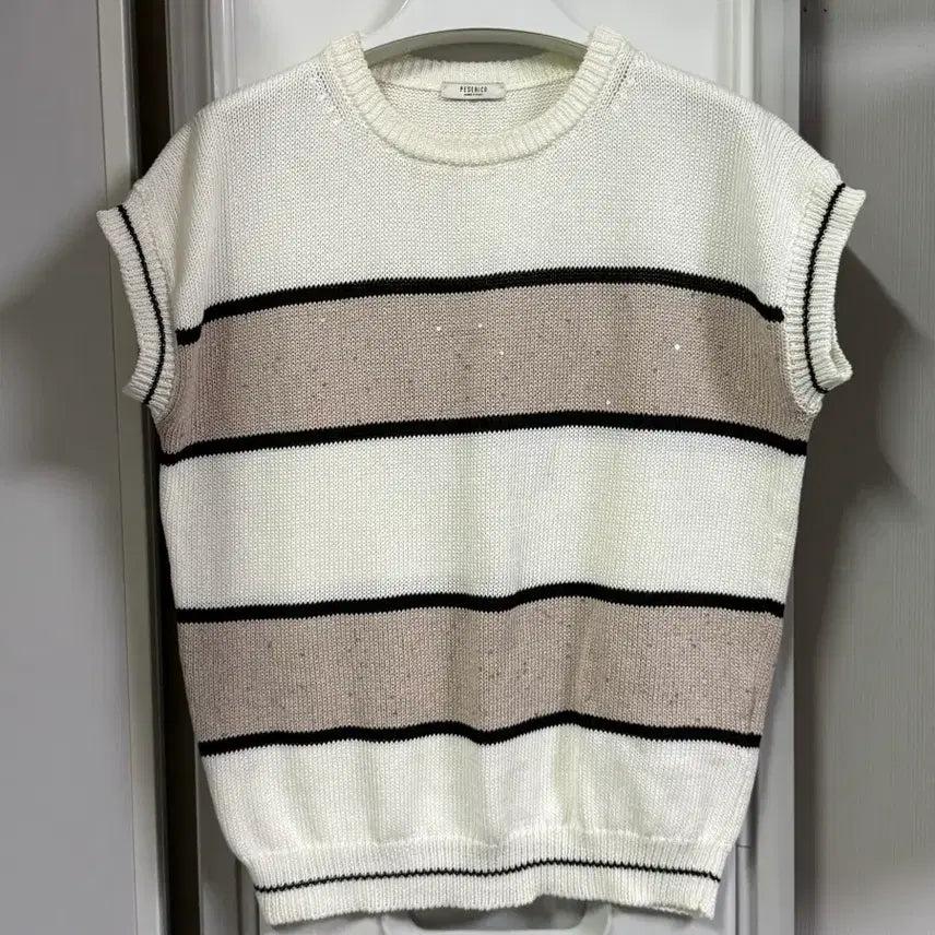 [BUNJANG] Peserico Short-Sleeve Knit Top / 페세리코 반팔