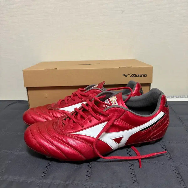 [BUNJANG] Mizuno Morelia 2 Elite AG 265 Soccer Cleats / 미즈노 모렐리아2 엘리트 ag 265 풀박스