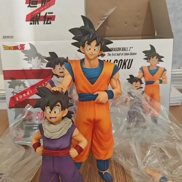 [BUNJANG] Dragon Ball Zokei Rekketsu Goku & Gohan Father and Son Figure Set / 드래곤볼 조형역전 손오공 손오반 부자 피규어