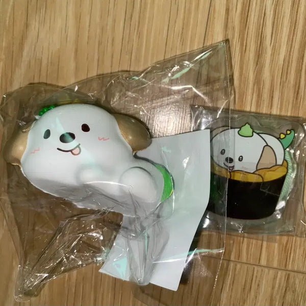[BUNJANG] Meongryong Squiishy & Sushi Magnet Set (Unsealed) / 9월 초 마감) 멍룡이 스퀴시, 스시 마그넷 미개봉