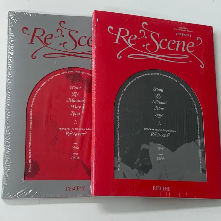 [BUNJANG] Re:Scene YoYo Sealed Photobook Album / 리센느 요요 Re:Scene 미개봉 포토북 앨범