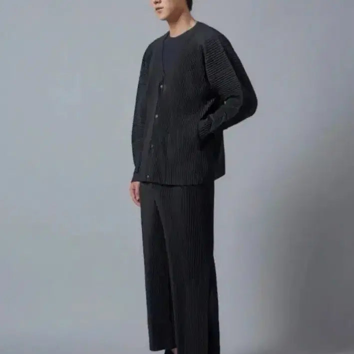 [BUNJANG] Homme Plissé Issey Miyake Flare Pants Black / [1] 옴므플리세 이세이 미야케 플레어 팬츠 블랙