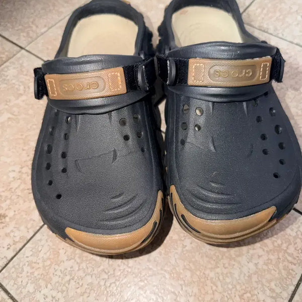 [BUNJANG] Crocs Echo RO Clog Sandals / 크록스 샌들 블랙 브라운