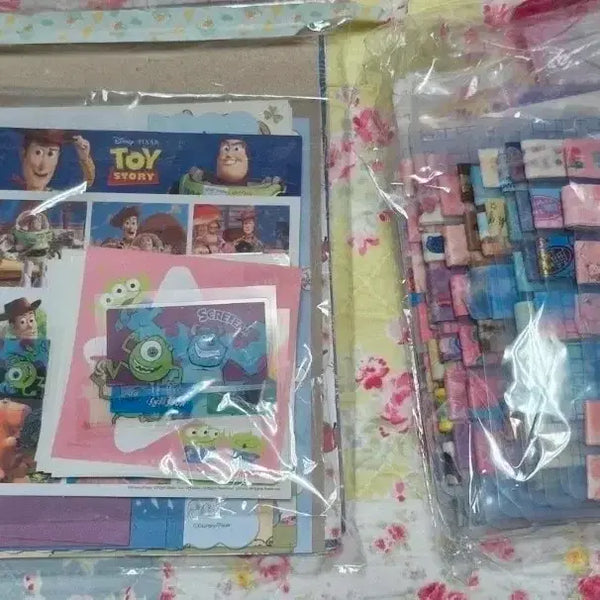 [BUNJANG] Classic Stationery Kitty, Disney Pixar Toy Story Deco Tape & Sticker Bundle Set / (문구점 다꾸 대폭정리 일괄)고전 문구 키티,디즈니 픽사 토이스토리 다꾸 마테 스티커