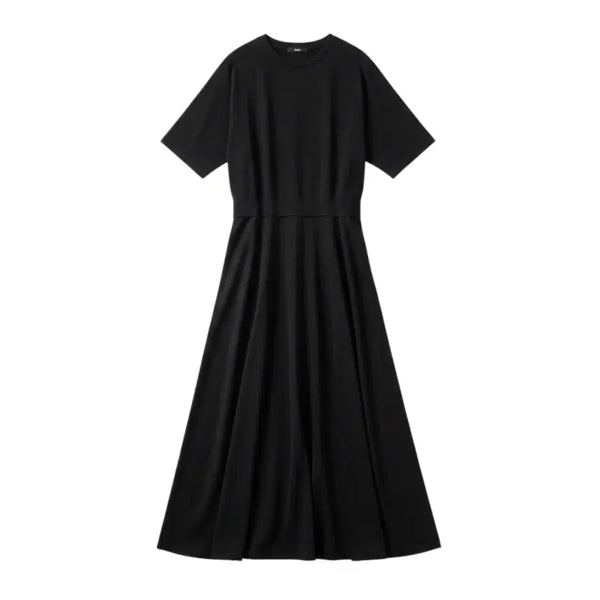[BUNJANG] Boetti Knit Layered Long Dress BK / 여성F/ Boetti 니트 레이어드 롱 원피스BK 5-22