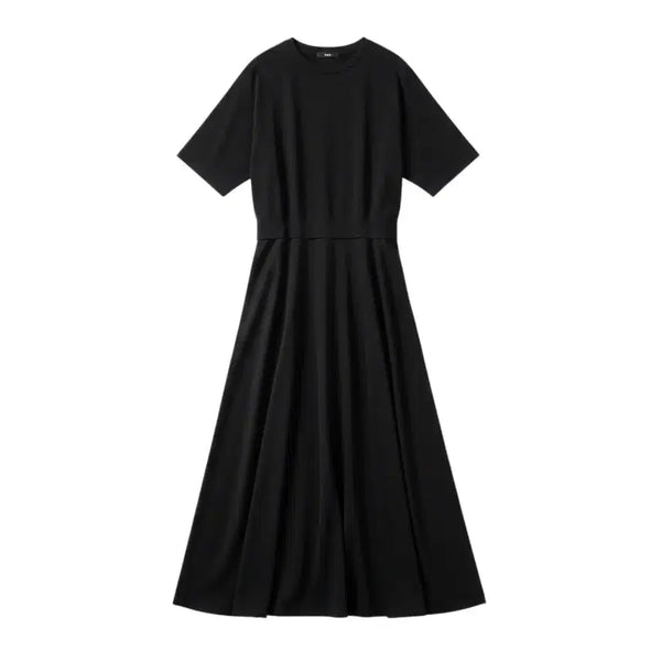[BUNJANG] Boetti Knit Layered Long Dress BK / 여성F/ Boetti 니트 레이어드 롱 원피스BK 5-22