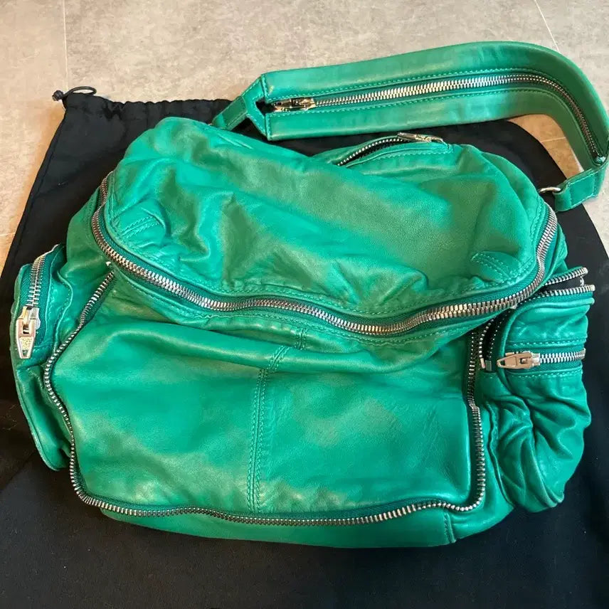 [BUNJANG] Alexander Wang Rock & Roll Backpack Green / 알렉산더왕 락앤롤 백팩 그린