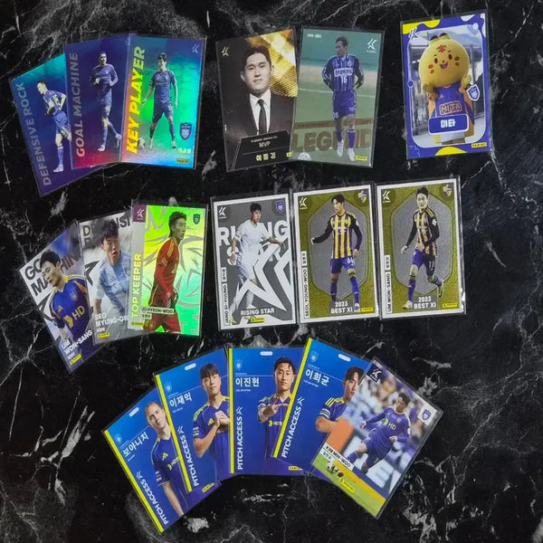 [BUNJANG] Panini K League Ulsan Hyundai Football Player Card Bundle Set / 파니니 k리그 울산현대 축구선수 카드 일괄
