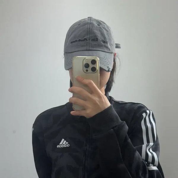 [BUNJANG] Matin Kim X Peaches Grey Ball Cap / Matin Kim X peaches 마땡킴 그레이 볼캡