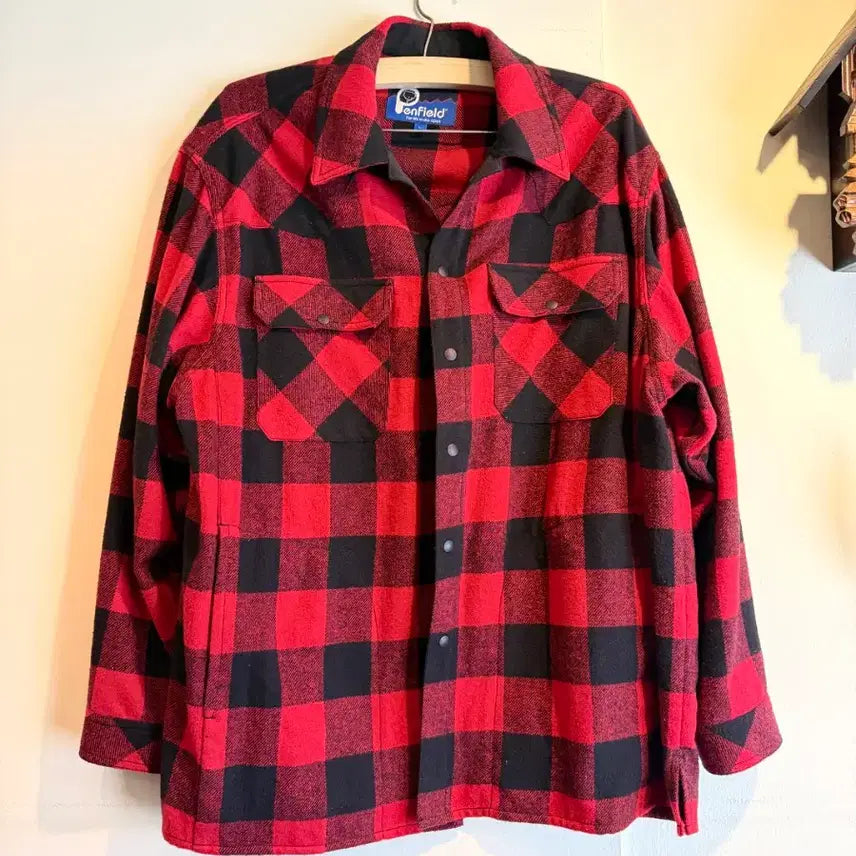 [BUNJANG] Penfield Buffalo Check Shirt Jacket / 펜필드 버팔로체크 셔츠형 자켓