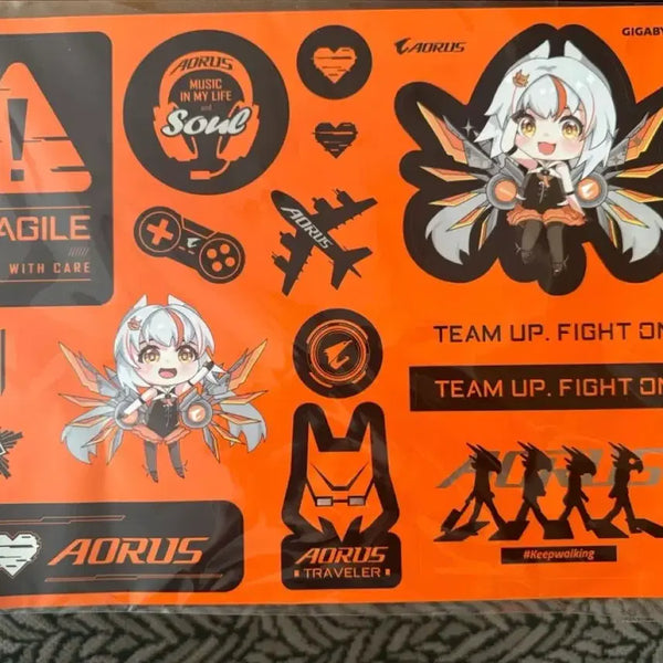 [BUNJANG] AORUS Nvidia Event Goods Sticker / 엔비디아 행사 AORUS 어로스 굿즈