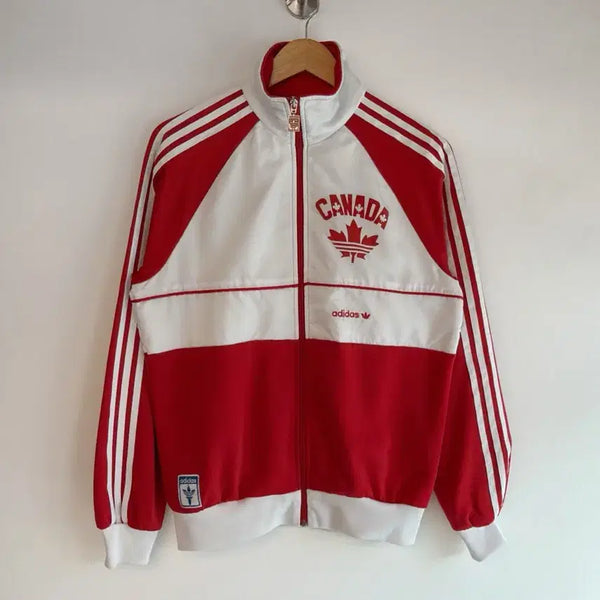 [BUNJANG] Adidas Loose Fit Canada National Team Track Jersey / 아디다스 루즈핏 캐나다 국대 트랙 져지