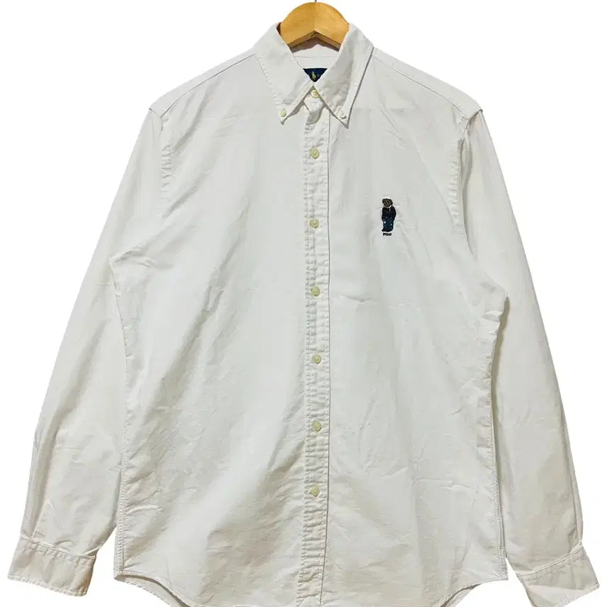 [BUNJANG] Polo Ralph Lauren Bear Oxford Shirt / 폴로 랄프로렌 베어 옥스포드 셔츠