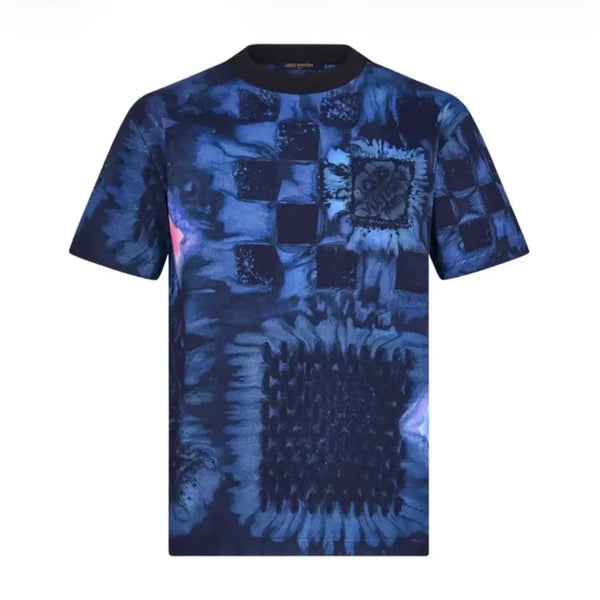 [BUNJANG] Louis Vuitton 22SS Salt Printing Damier T-Shirt / (M)루이비통 22SS 솔트 프린팅 다미에 반팔