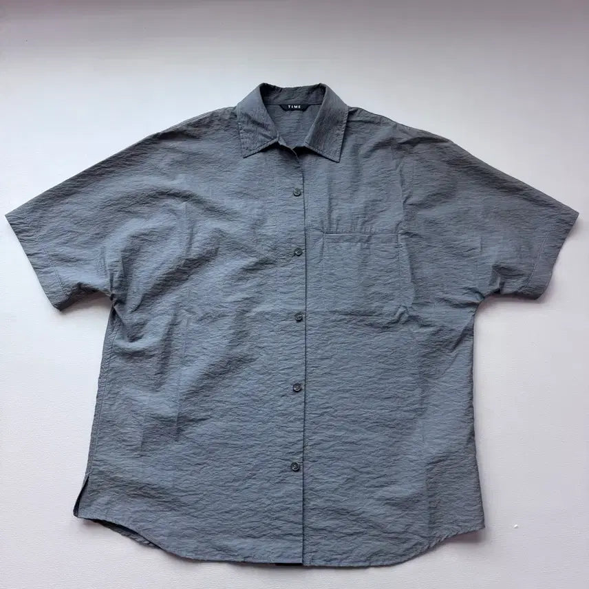 [BUNJANG] Time Homme Summer Short Sleeve Shirt Size 105 / 타임옴므 여름 반팔셔츠 105