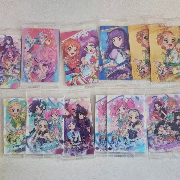 [BUNJANG] Star Para Wafer Aikatsu Pripara Bundle Set - 12 Cards / 일괄 12장 스타파라 웨하스 아이카츠 프리파라