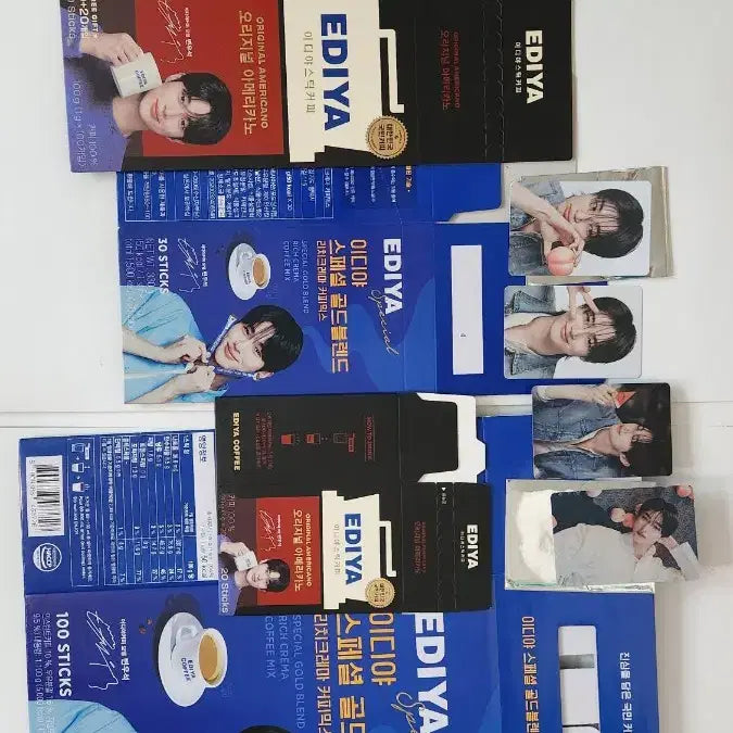 [BUNJANG] Byun Woo Seok (20th Century Boy) Ediya Coffee Photocard Full Set / full set)21세기대군부인 변우석 이안대군 이디야포카 빅포카 이디야커피박스
