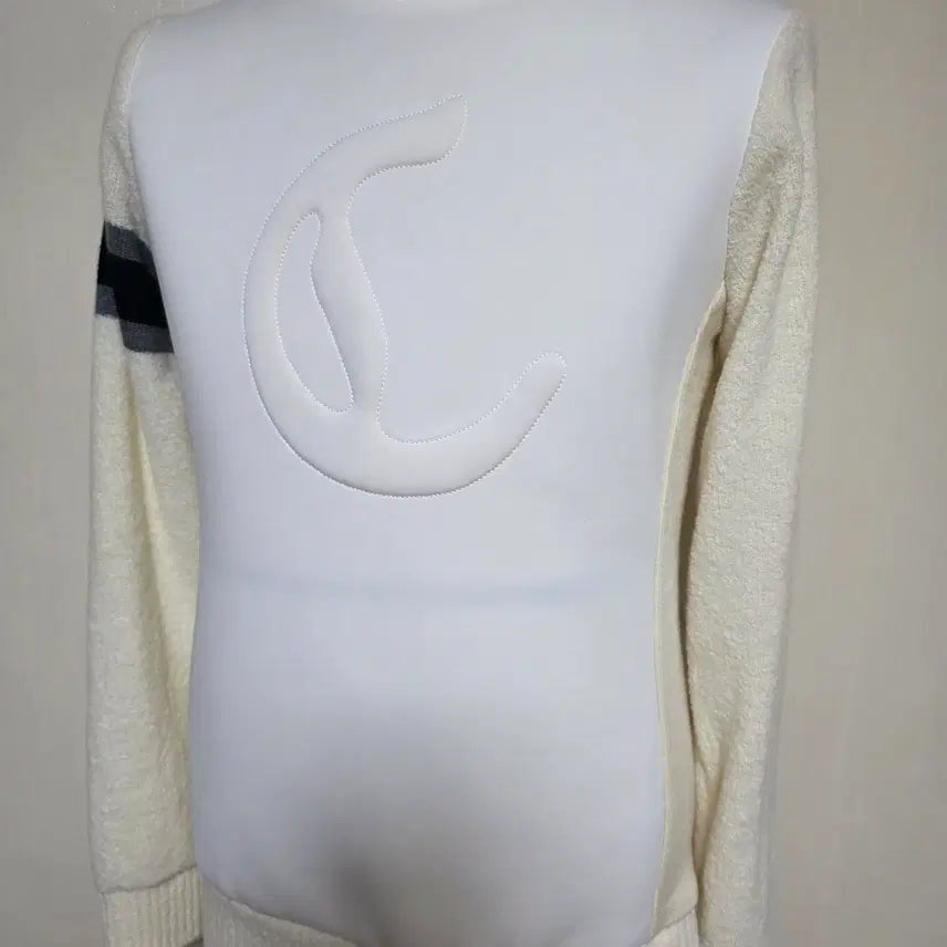 [BUNJANG] Callaway Women's White Boa Fleece Knit Golf Wear (95) / 켈러웨이 여성 화이트 보아 플리스 니트 골프웨어 (95)정품