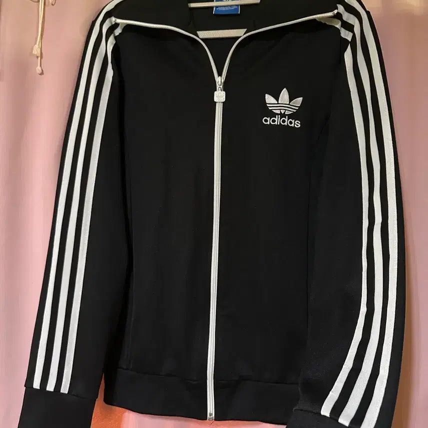 [BUNJANG] Adidas Europa Black Track Top Zip-Up / 아디다스져지 아디다스 유로파 블랙 트랙탑 불꽃져지 집업 아다디스 집업