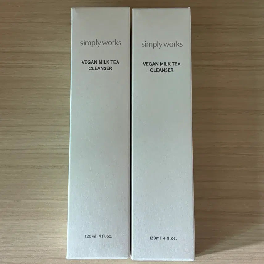 [BUNJANG] Simplyworks Vegan Milk Tea Cleanser 120ml / 심플리웍스 비건 밀크티 클렌저 120ml