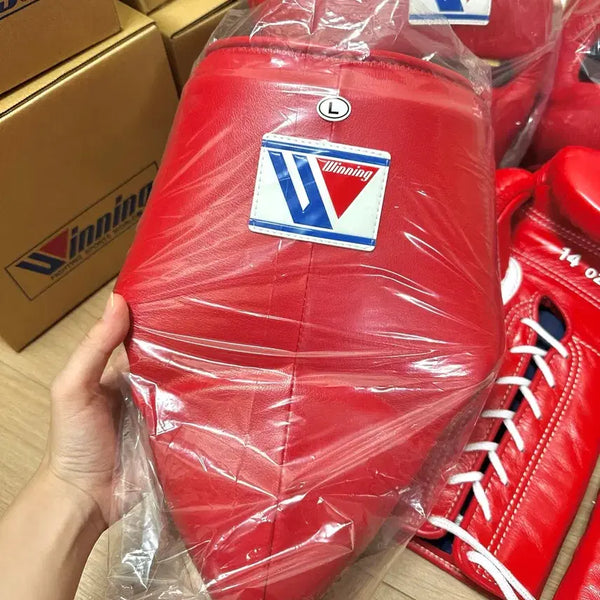 [BUNJANG] Winning Groin Guard L Size Red / 위닝 그로인가드 L사이즈 !!