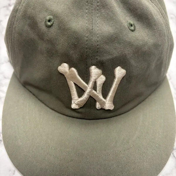 [BUNJANG] Aoiro 6-Panel Cap Olive / 아오이로 6패널 본 A/N 캡 올리브
