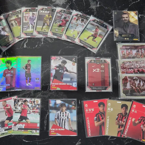 [BUNJANG] FC Seoul Player Cards Bundle Set (Includes 2024 Home Kit) / FC 서울 선수 카드 일괄 (2024 홈킷 포함)