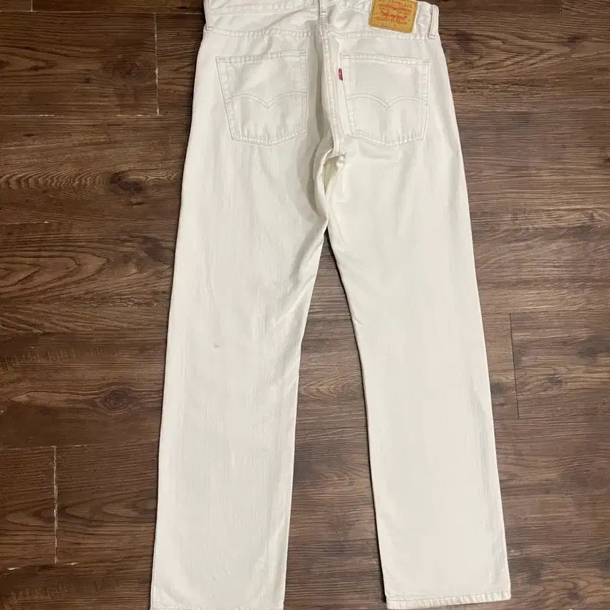 [BUNJANG] Levi's 514 Mexico Made White Denim Jeans 33 / 리바이스 514 멕시코제 화이트 진 데님 팬츠 33