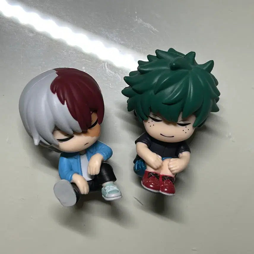 [BUNJANG] My Hero Academia Izuku Midoriya Shoto Todoroki "Shoulder Hug" Gacha Figure / 나의 히어로 아카데미아 미도리야 토도로키 쇼토 어깨쿵 피규어 가챠