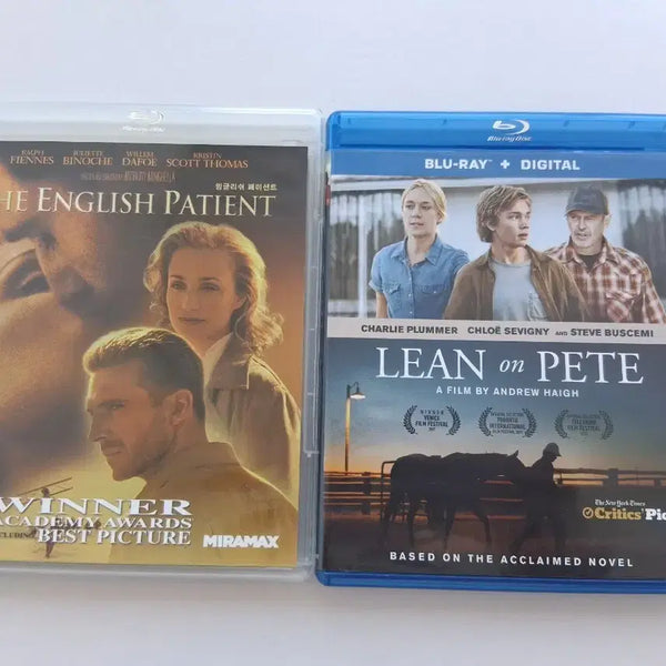 [BUNJANG] The English Patient & In the Land of Blood and Honey Blu-ray Set / 잉글리쉬 페이션트 블루레이 / 린 온 피트 블루레이