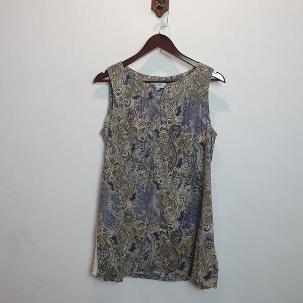 [BUNJANG] Paisley Blouse - Made in Japan / 페이즐리 블라우스 made in Japan