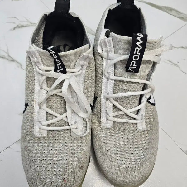 [BUNJANG] Nike Air VaporMax 2021 FK White/Black/Metallic Silver / Nike Air GS VaporMax 2021 FK 화이트블랙 메탈릭실버