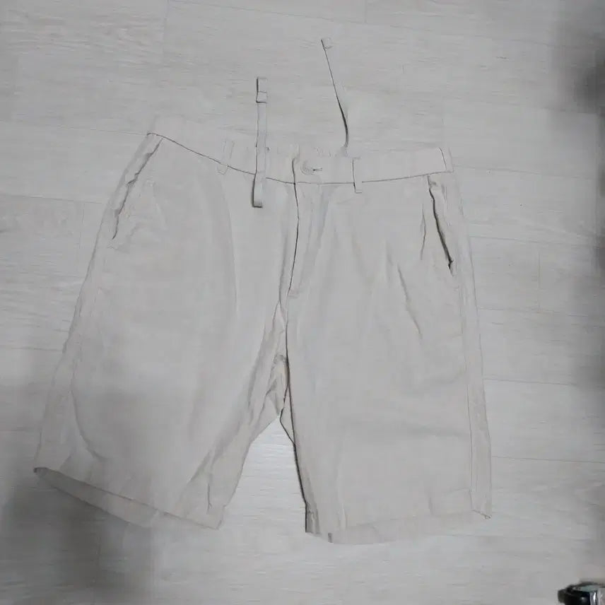 [BUNJANG] Uniqlo Linen Pants Beige Men's Size 32-33 / 유니클로 마바지 남성32-33