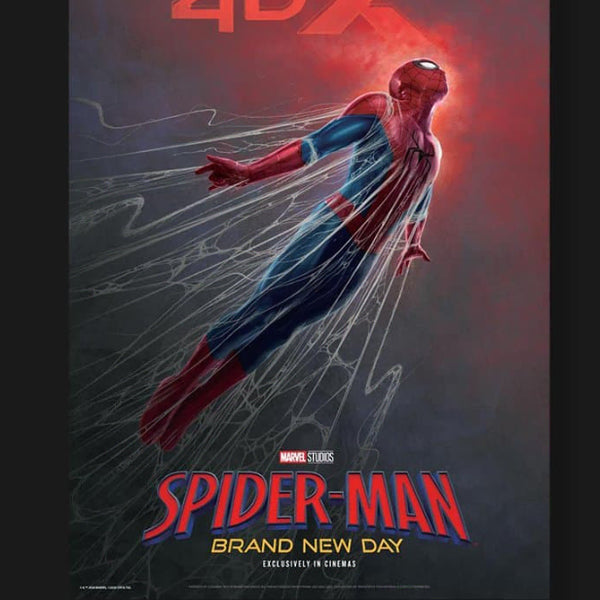 [BUNJANG] Spider-Man: No Way Home 4DX Poster / 스파이더맨 브랜드 뉴 데이 4DX 포스터(CGV, 브뉴데, 포스터)