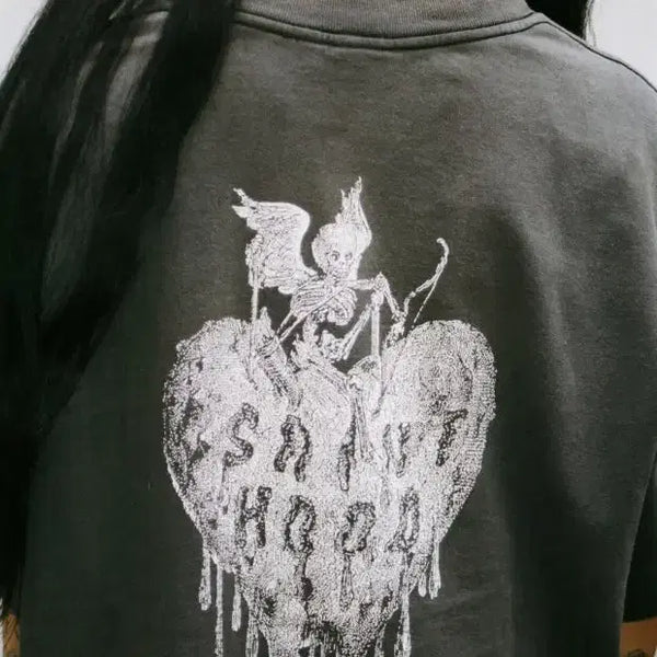 [BUNJANG] Saint Michael x Neighborhood 25SS FEARLESS T-Shirt XL / 세인트미카엘 x 네이버후드 25SS FEARLESS 티셔츠 XL