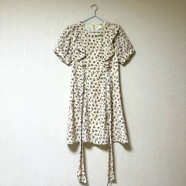 [BUNJANG] Floral Pattern Midi Dress / 잔잔한 플라워 패턴이 너무 예쁜 원피스 판매해요