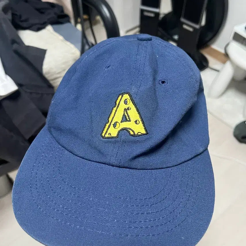 [BUNJANG] Ader Error Navy Logo Baseball Cap / 아더에러 모자