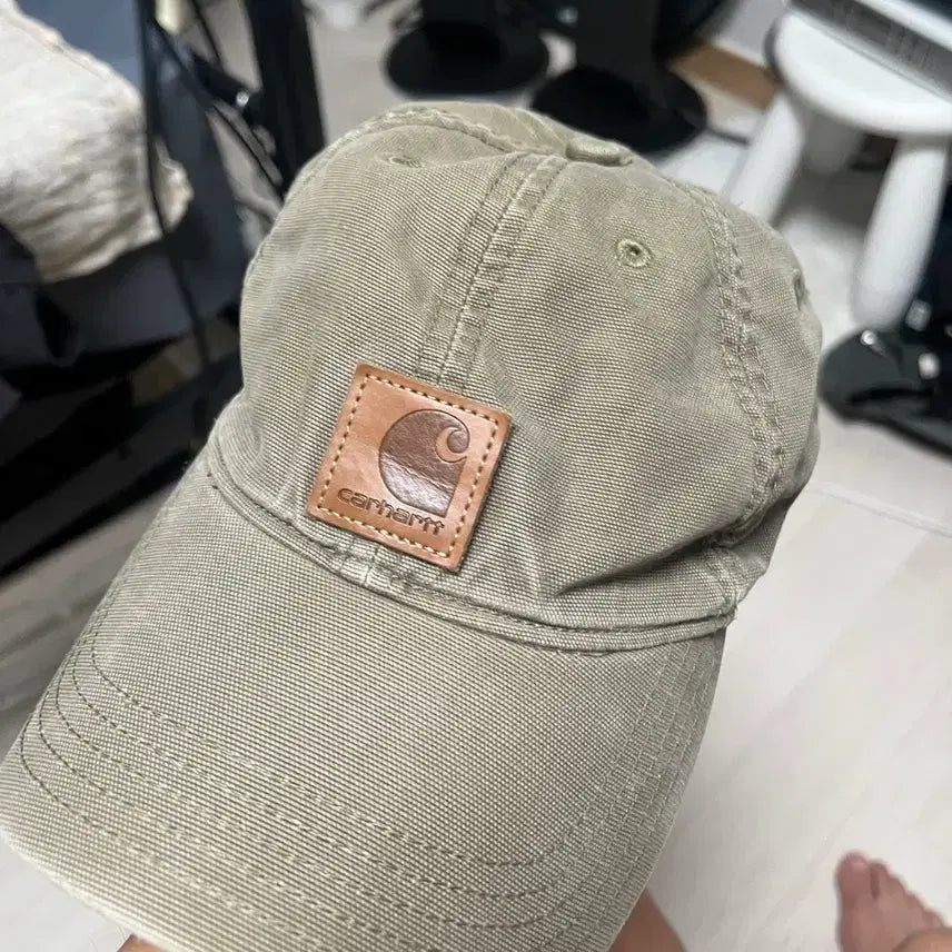 [BUNJANG] Carhartt Baseball Cap Khaki / 칼하트 모자