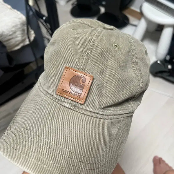 [BUNJANG] Carhartt Baseball Cap Khaki / 칼하트 모자