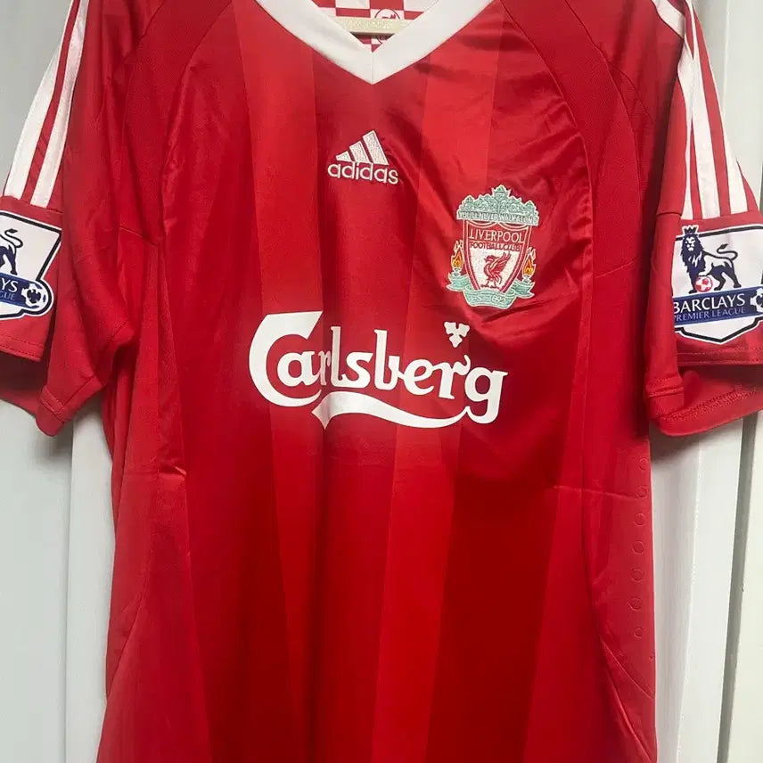 [BUNJANG] Liverpool 08-10 Home Replica Jersey (Gerrard & Torres) Bundle Set / 리버풀 08-10시즌 홈 레플리카(제라드&토레스) 일괄