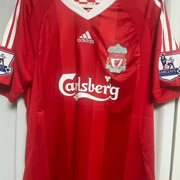 [BUNJANG] Liverpool 08-10 Home Replica Jersey (Gerrard & Torres) Bundle Set / 리버풀 08-10시즌 홈 레플리카(제라드&토레스) 일괄
