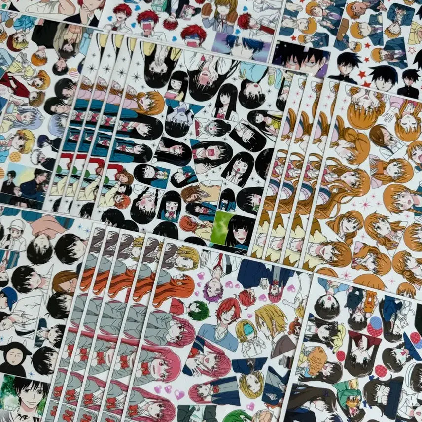 [BUNJANG] Haneuri-nim Animation Stickers Collection (76 pcs) / 하늘이님 ㅎㄴㅇ님 애니인스 모음 76장 판매