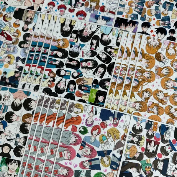 [BUNJANG] Haneuri-nim Animation Stickers Collection (76 pcs) / 하늘이님 ㅎㄴㅇ님 애니인스 모음 76장 판매