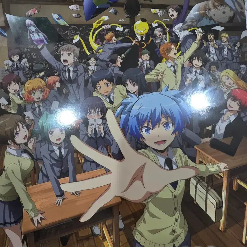 [BUNJANG] Assassination Classroom 1st Week Poster (Sealed) / 암살교실 1주차 포스터 미개봉