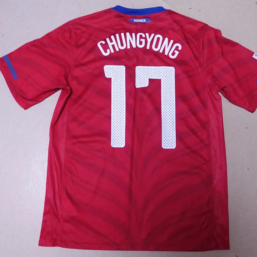[BUNJANG] Lee Chung-yong 2010 National Team Football Jersey (Size L) / 이청용유니폼 10년 특a급/국대축구/7246/