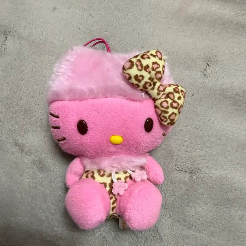 [BUNJANG] Gal Kitty Leopard Kitty Plush / 키티 인형 갸루키티 방꾸 레오파드 키티