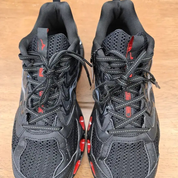[BUNJANG] Mizuno Wave Prophecy 13 S Running Shoes Black Red / 미즈노 웨이브 프로페시 13 S 블랙레드 러닝화