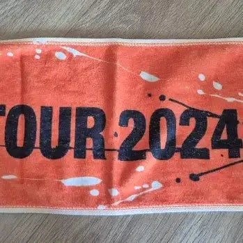 [BUNJANG] SPYAIR TOUR 2024 ORANGE Towel / SPYAIR 스파이에어 TOUR 2024 ORANGE 타올