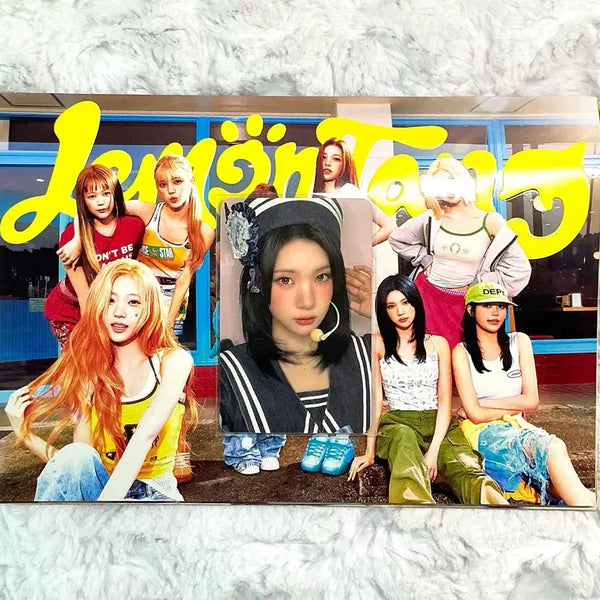 [BUNJANG] Hats to Hearts Eunbi Marine Look Apple Music Unsealed Album Photocard / 하츠투하츠 주은 마린룩 애플뮤직 개봉앨범 포토카드 앺뮤