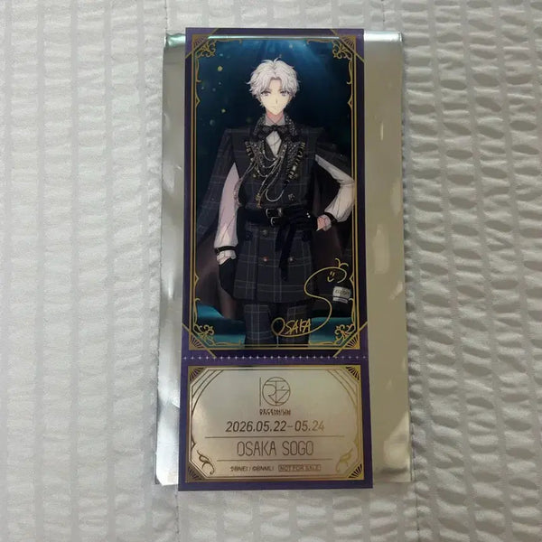 [BUNJANG] Idolish7 Sogo Osaka 2026 Idolish7 Expo Ticket-Style Clear Card / 아이돌리쉬세븐 아이나나 오오사카 소고 2026 아이나나 엑스포 티켓풍 클리어 카드